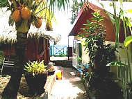 Bungalow avec terrasse sur lagon