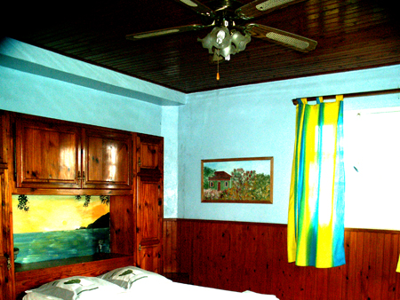 chambre principale F4 avec vue sur l'ocean
