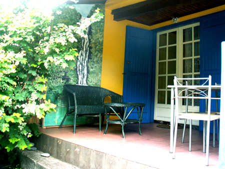 entrée studio Location vacances en gîte